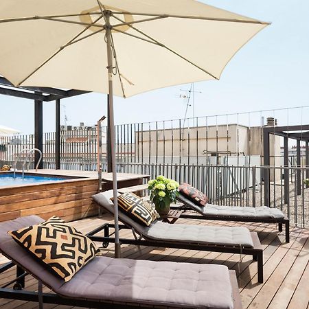 Apartment Barcelona Rentals - Pool Terrace In City Center Exteriör bild