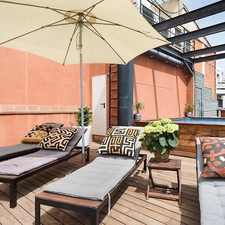 Apartment Barcelona Rentals - Pool Terrace In City Center Rum bild